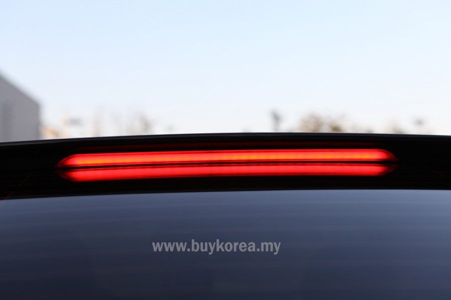 LED Glass Wing Spoiler for K3