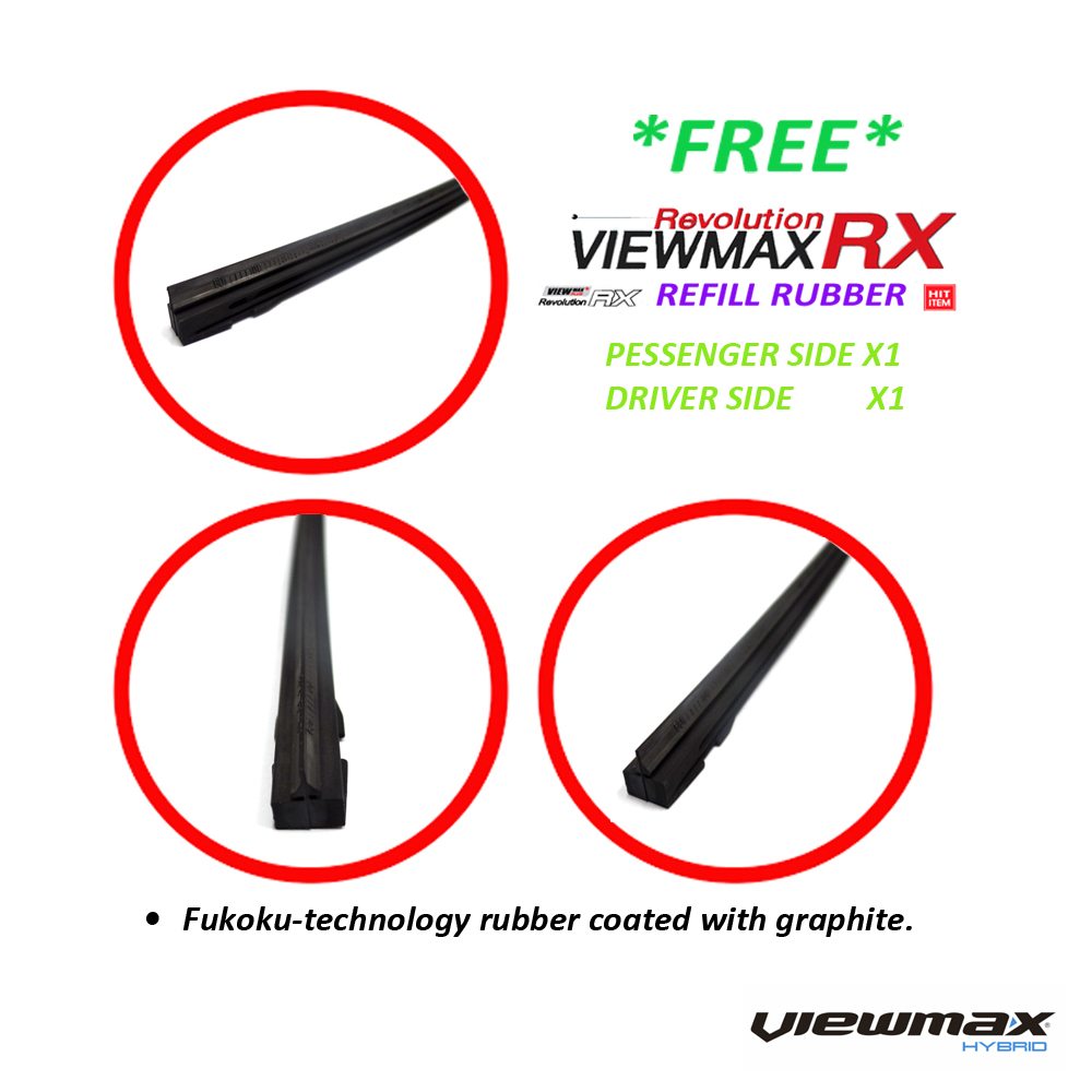 Proton Ertiga CAP ViewMax Revolution RX Hybrid Windshield Wiper Blades 14