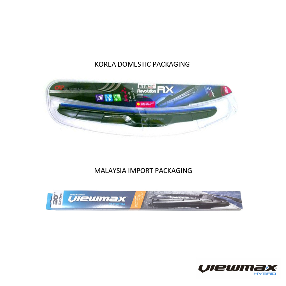 Hyundai Santa Fe DM CAP ViewMax Revolution RX Hybrid Windshield Wiper Blades 14
