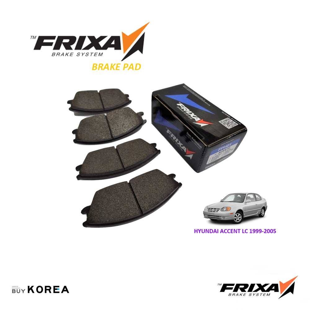 Hyundai Accent LC 1999-2005 Front Frixa Brake Pad