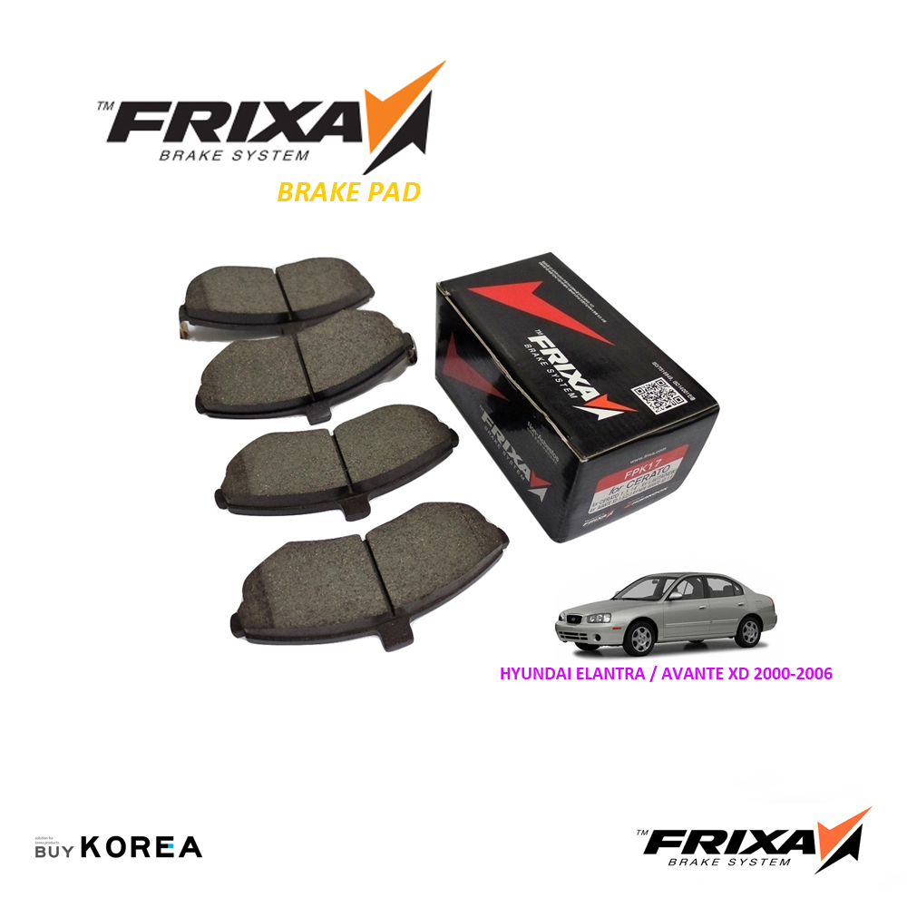 Hyundai Avante XD 2001-2006 Front Frixa Brake Pad