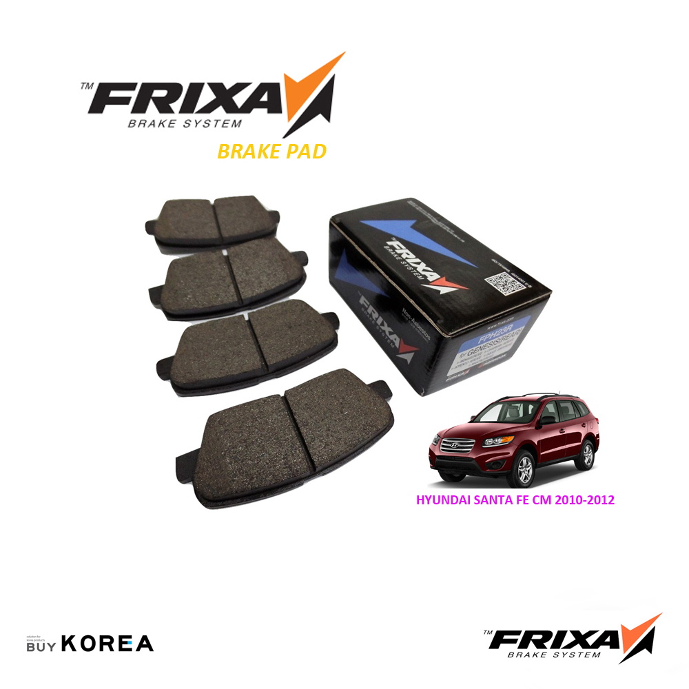 Hyundai Santa FE CM 2010-2012 Rear Frixa Brake Pad