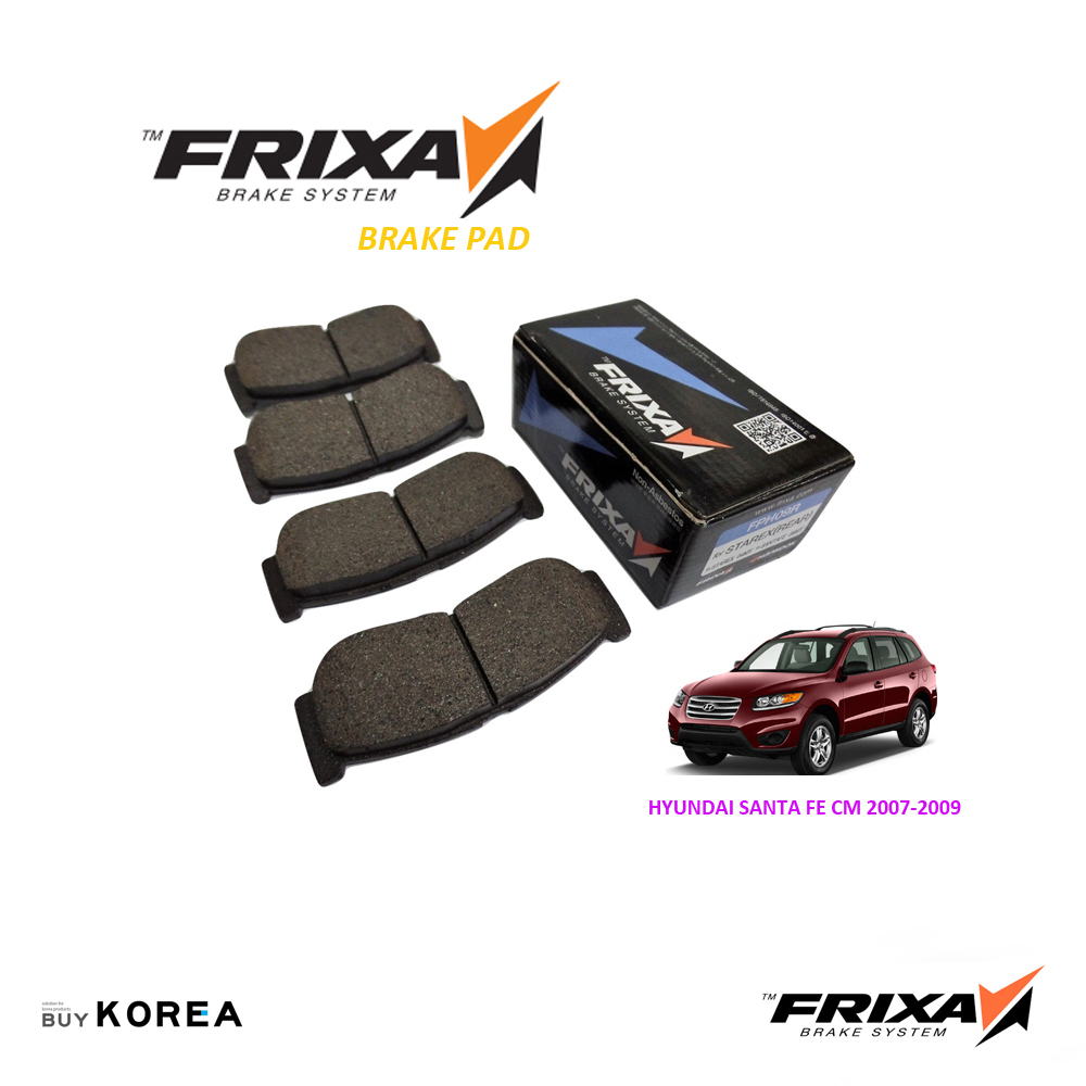 Hyundai Santa FE CM 2007-2009 Rear Frixa Brake Pad