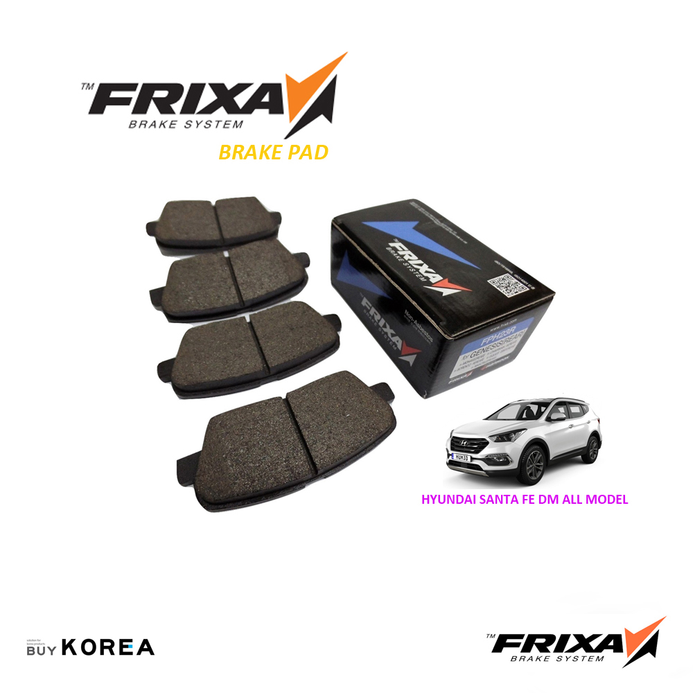 Hyundai Santa Fe DM 2013-2018 Rear Frixa Brake Pad