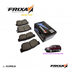 Hyundai Santa Fe SM 2001-2006 Rear Frixa Brake Pad