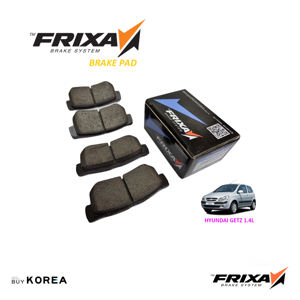 Hyundai Getz 1.4 Rear Frixa Brake Pad