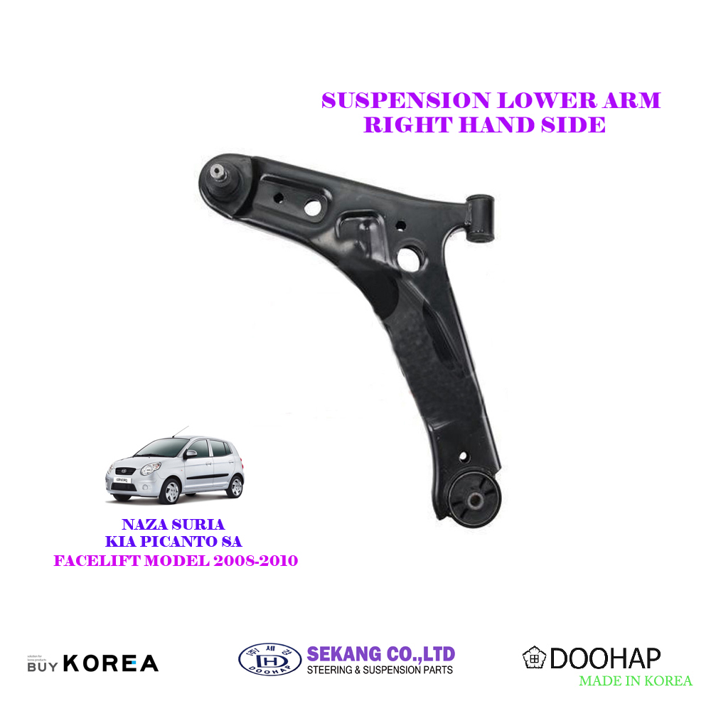 Naza Suria Kia Picanto SA Facelift 2008-2010 Front Right Suspension Lower Arm