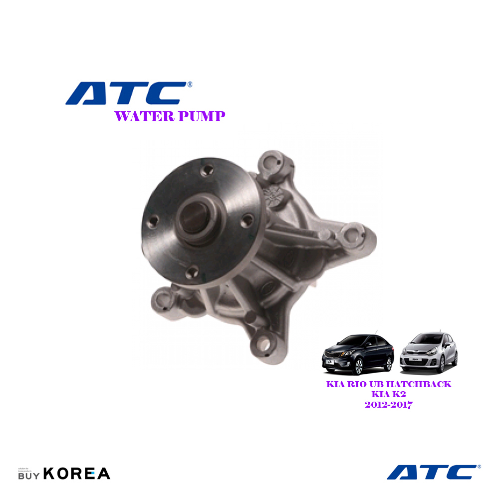 25100-2B000 Kia Rio UB Hatchback & Sedan ( Kia K2) ATC Water Pump