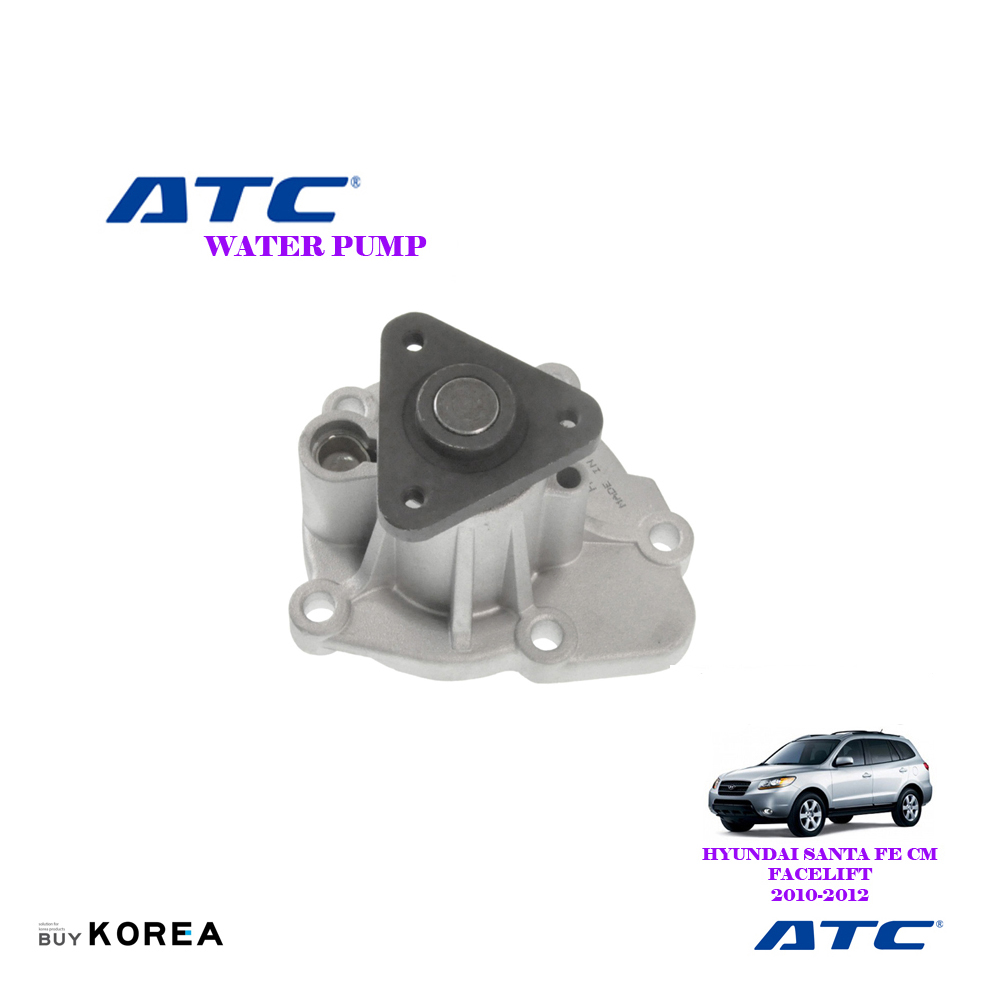 25100-25002 Hyundai Santa Fe CM 2.4 Petrol Facelift 2010-2012  Auto Top Water Pump