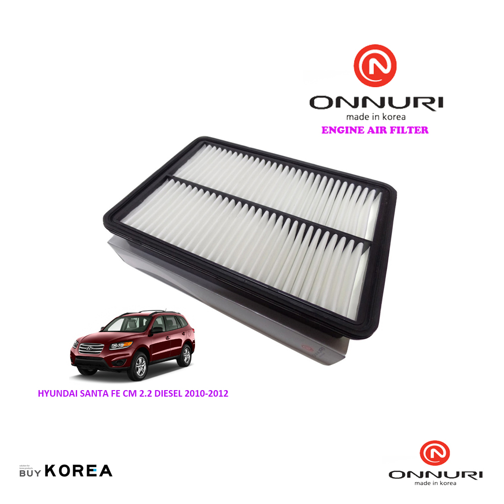 28113-2P300 Hyundai Sante Fe CM 2.2 Diesel Facelift 2010-2012 Onnuri Air Filter