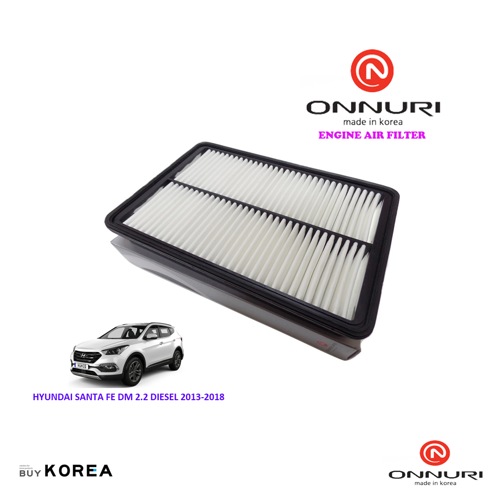 28113-2W300 Hyundai Santa Fe DM 2.2 Diesel 2013-2018 Onnuri Air Filter