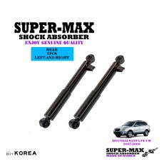 Hyundai Santa FE CM Pre-Facelift 2007-2009 Rear Left And Right Supermax Gas Shock Absorbers