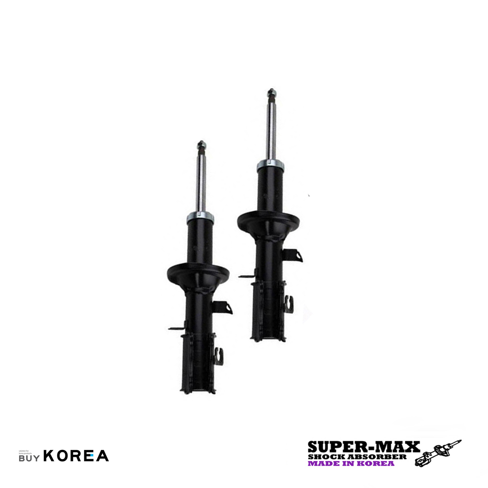 Kia Rio SF 2000-2005 Front Left And Right Supermax Gas Shock Absorbers