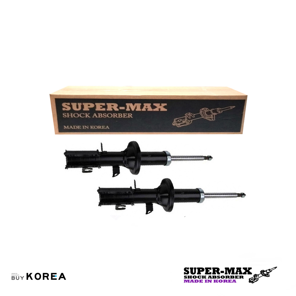 Kia Rio SF 2000-2005 Front Left And Right Supermax Gas Shock Absorbers