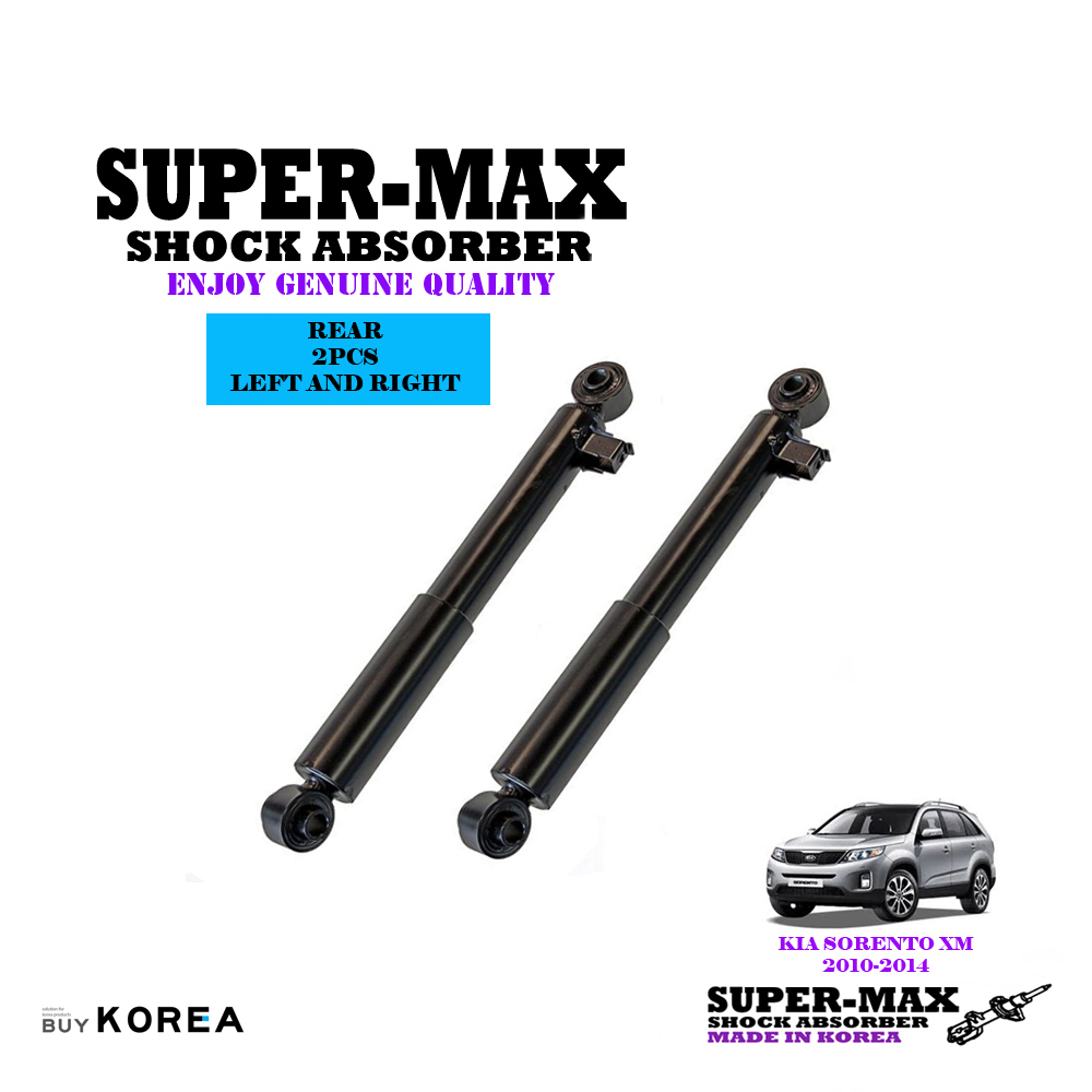 Kia Sorento XM Facelift 2013-2015 Rear Left And Right Supermax Gas Shock Absorbers