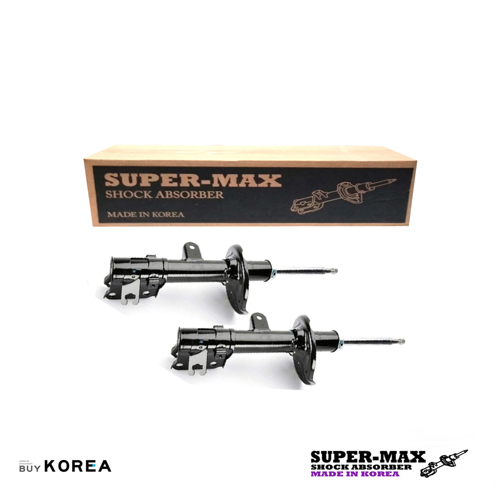 Kia Sportage KM 2005-2010 Front Left And Right Supermax Gas Shock Absorbers